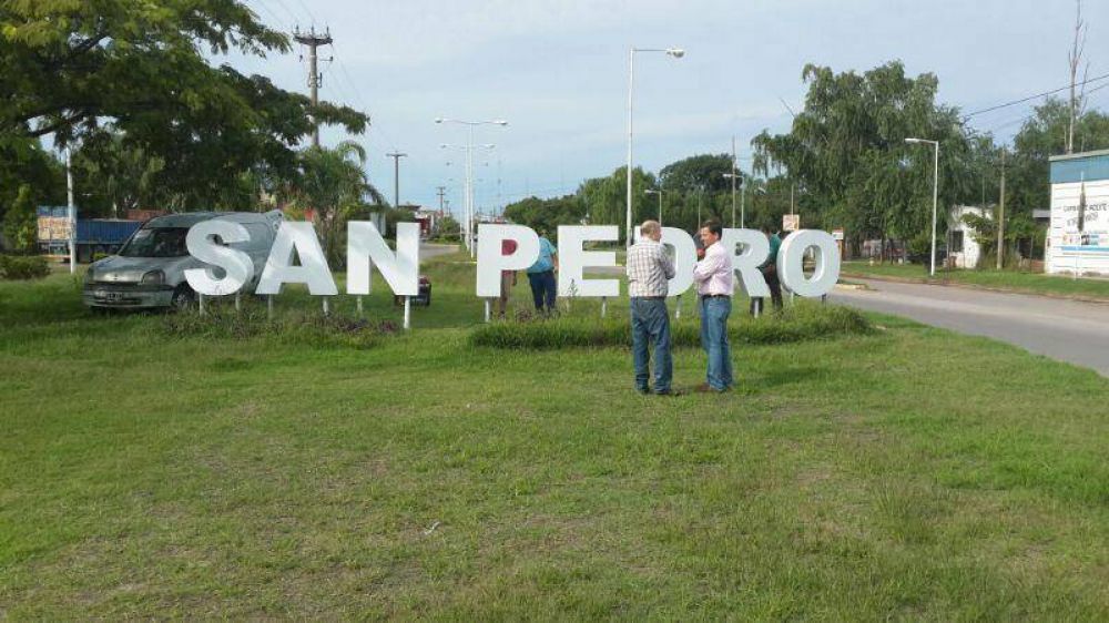 REPARARON LAS LETRAS Y �SAN PEDRO� VOLVI� A SU LUGAR