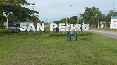 REPARARON LAS LETRAS Y �SAN PEDRO� VOLVI� A SU LUGAR