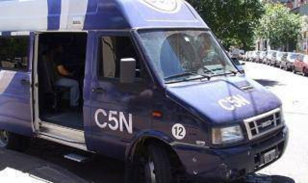 Asaltaron a periodistas de Am�rica Noticias y C5N en Z�rate