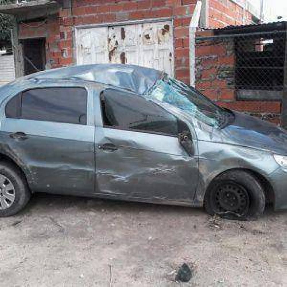 Rob�, choc� y lo atraparon