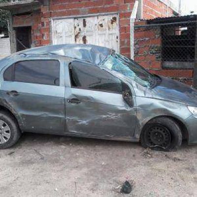 Rob�, choc� y lo atraparon
