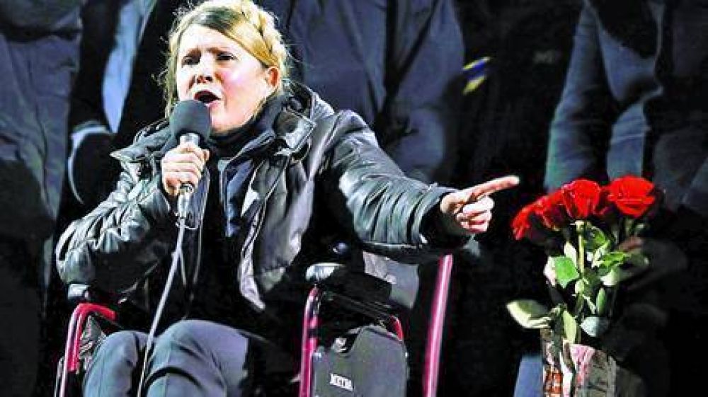 Gan� la rebeli�n en Ucrania: cay� el presidente y liberan a Timoshenko