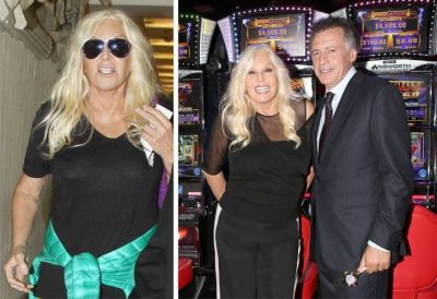 Susana regres� de Miami despu�s de inaugurar un casino y negar romance