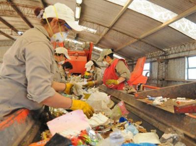 Granadero Baigorria comienza a construir su planta procesadora de residuos
