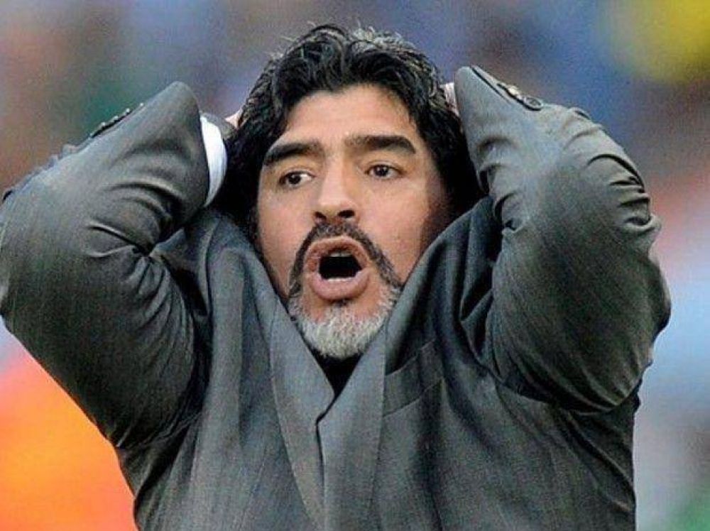 Maradona descart� un posible regreso como jugador