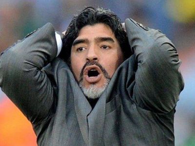 Maradona descart� un posible regreso como jugador
