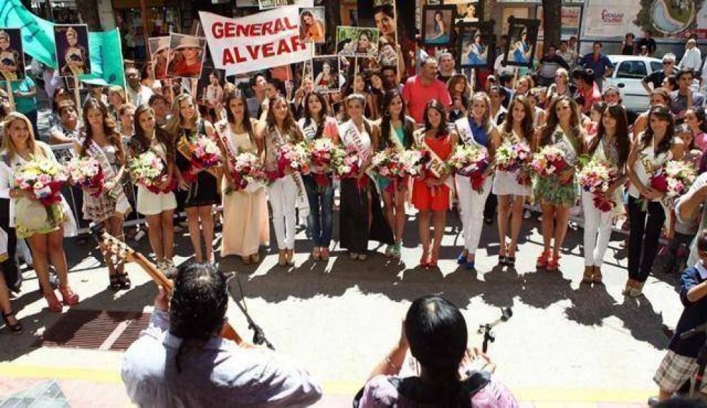 Las candidatas vendimiales comenzaron la Convivencia Real