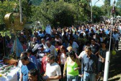 La Virgen del Valle visit� el pueblo de El Rodeo
