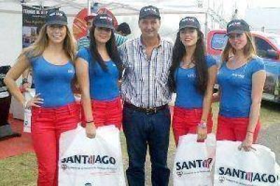 Santiago promocion� el Gran Premio de Moto GP en el circuito de Paran�