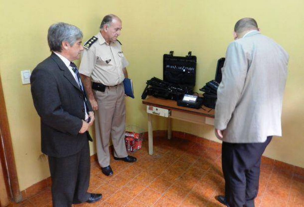 Villalva, en la Brigada de Investigaciones