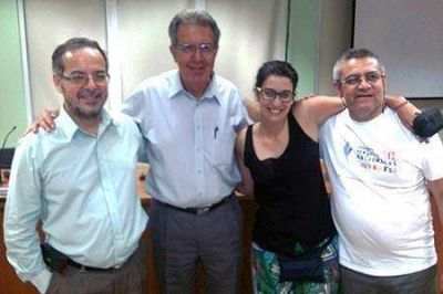 Carlos Mart�nez particip� de seminario pol�tico en Porto Alegre