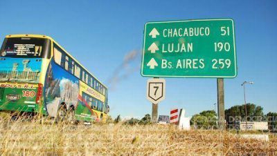 Ya tiene fecha la licitaci�n del tramo Jun�n - San Andr�s de Giles de la ruta 7