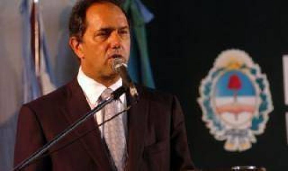 Scioli reiter� que espera que el pueblo le "conf�e la oportunidad" de gobernar el pa�s en 2015