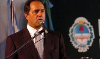 Scioli reiter� que espera que el pueblo le "conf�e la oportunidad" de gobernar el pa�s en 2015