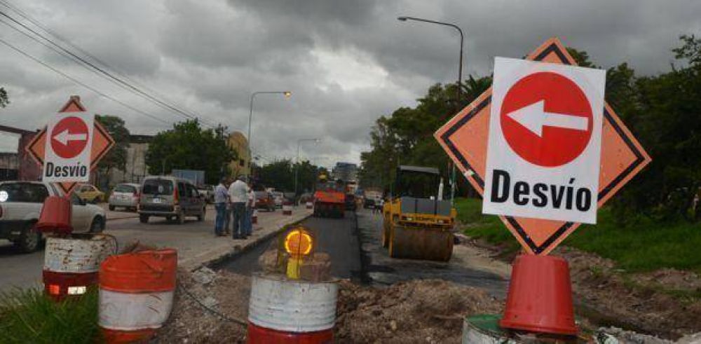 Cierran una semana el tr�nsito de avenida 122