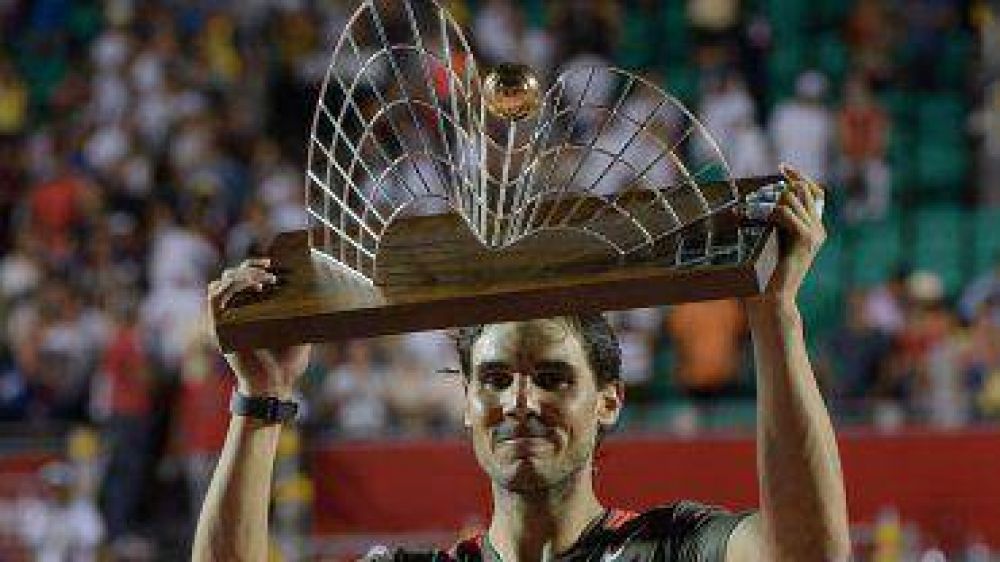 Rafael Nadal se coron� en el Abierto de R�o de Janeiro