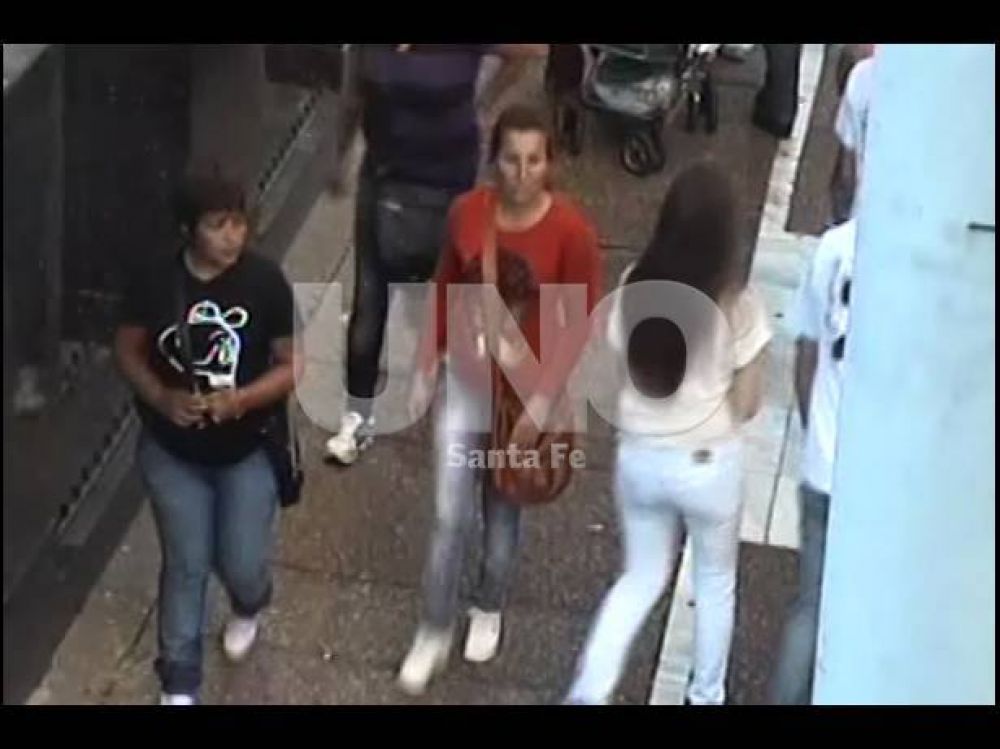 Peatonal: las c�maras de seguridad permitieron detener a punguista