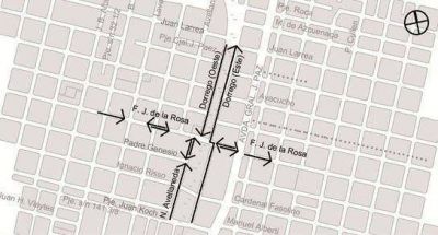 Cambios de circulaci�n en Guadalupe