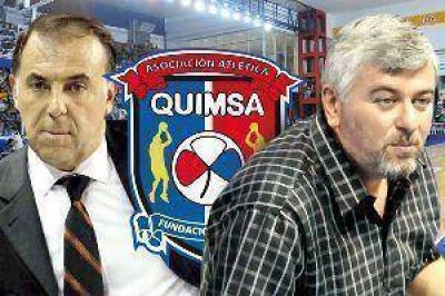 Demti se fue y el "Huevo" S�nchez es el DT de Quimsa