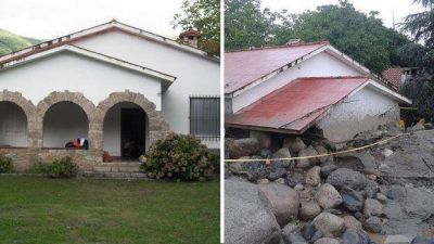 Santiague�a afectada por el alud cuestion� a exgobernador catamarque�o