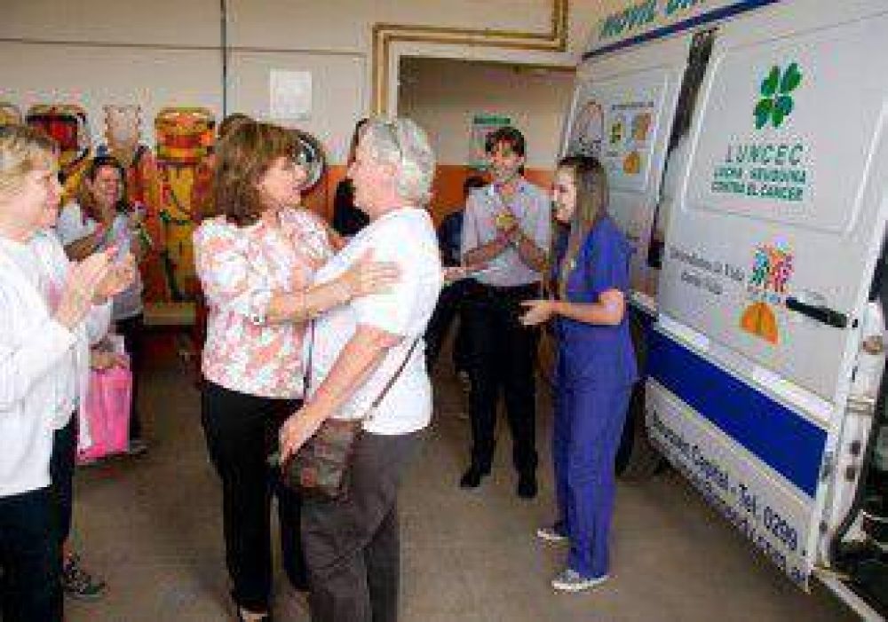 Luncec lleg� a la mamograf�a 5.000 
