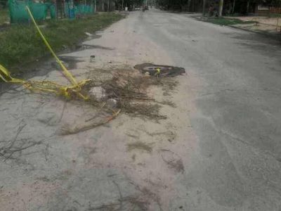 Familiares de Valle cortaron calle en reclamo por su fallecimiento