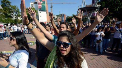 Los estudiantes venezolanos convocaron a una nueva manifestaci�n en las calles del pa�s