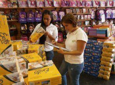 Comienzan las clases y el Municipio controla precios de en librer�as