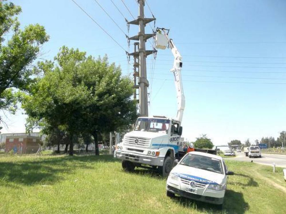 La Cooperativa El�ctrica de Z�rate estableci� tareas de mantenimiento