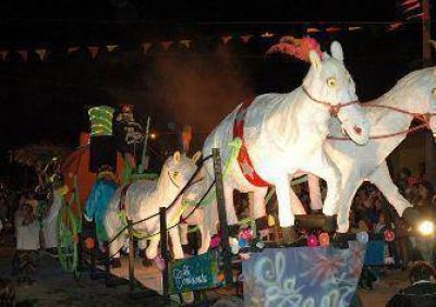 Terminaron los corsos oficiales de Areco	