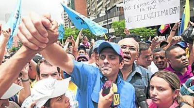 Capriles: "La situaci�n se le fue de las manos al gobierno"