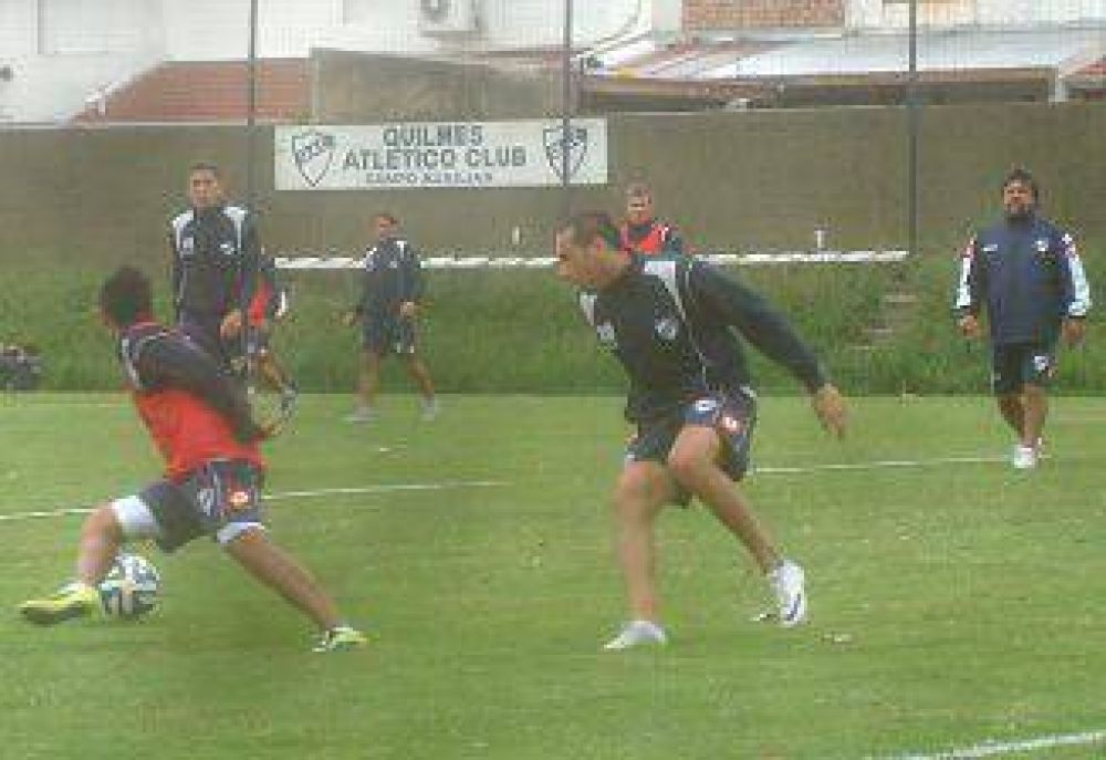 Con Bra�a y Romero recuperados, Quilmes hizo trabajos t�cnicos y t�cticos