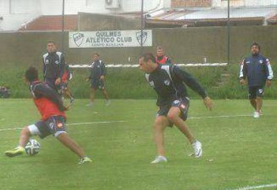 Con Bra�a y Romero recuperados, Quilmes hizo trabajos t�cnicos y t�cticos