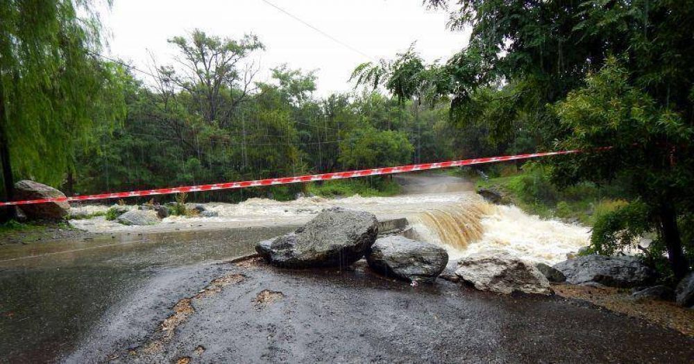 Merlo: a�n hay vecinos sin luz luego del temporal que oblig� a evacuar a seis personas