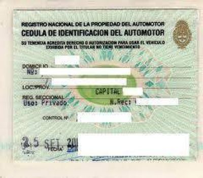 Se podr� renovar la c�dula verde del auto por internet