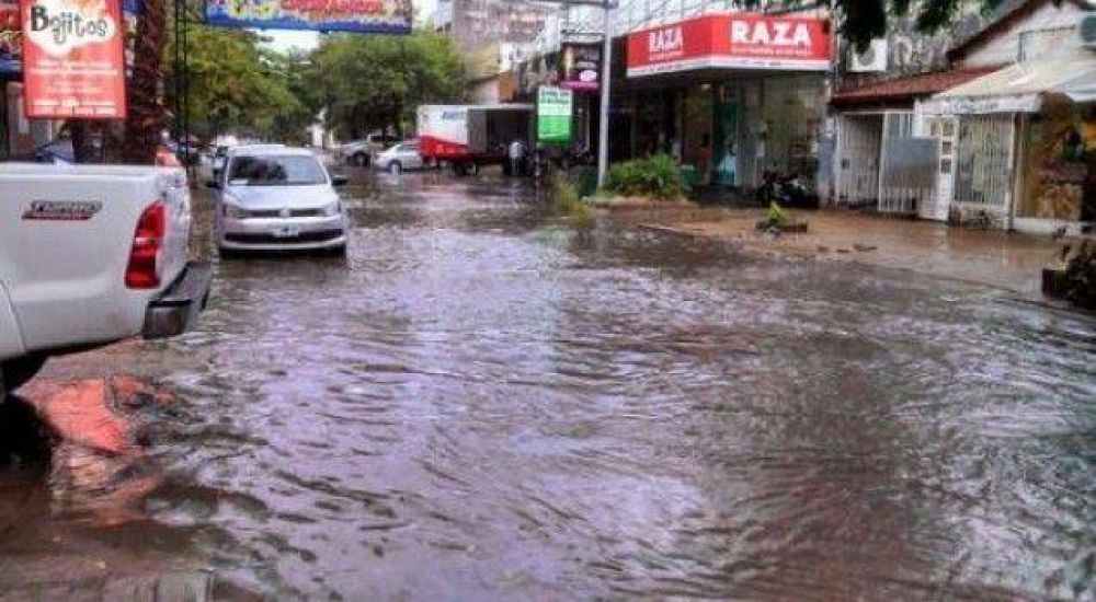 Resistencia se inund� y el municipio dice que el desag�e funcion� bien