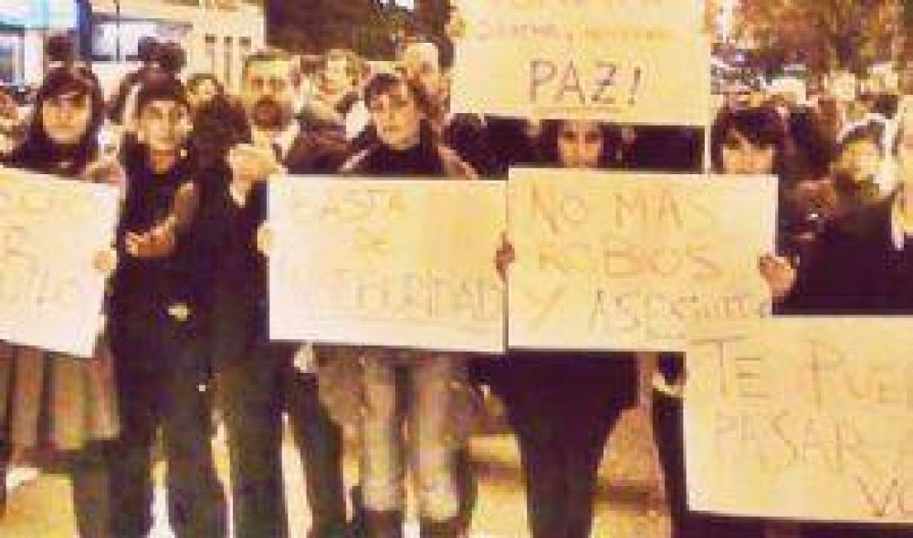 Movilizaci�n en Plottier para exigir seguridad