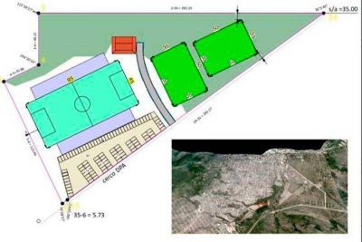 Proyecto millonario en el f�tbol de Bariloche