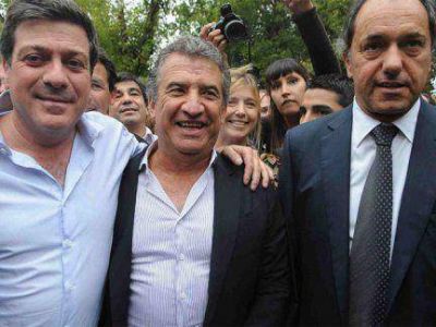 Urribarri particip� con Scioli de un acto organizado por Mariotto 
