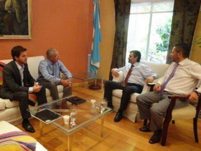 Mayoral recibi� a Fellner