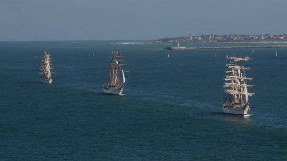 La Fragata Libertad lleg a Mar del Plata