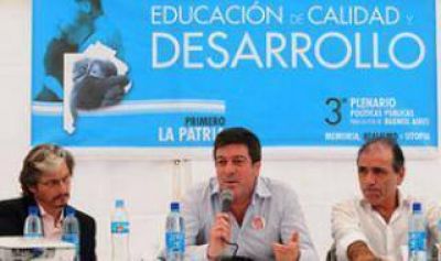 Mariotto encabez� el Tercer Plenario de Pol�ticas P�blicas con m�s de mil participantes