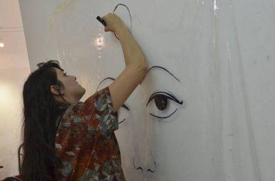 Lan�s: "Miradas de mujeres en el arte" en la Casa de la Cultura