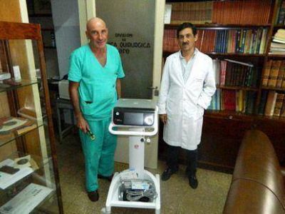 El Hospital Per�n incorpor� un equipo que reduce a la mitad el tiempo de cirug�a