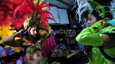 Carnavales como cuando viv�an en el barrio