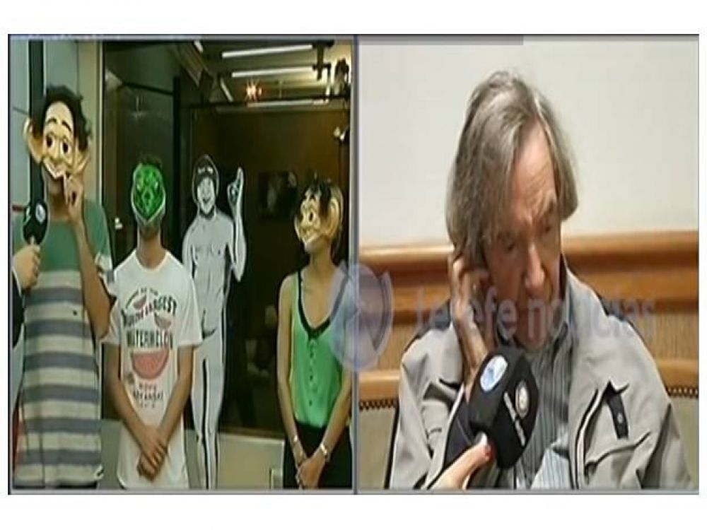 Cruce entre Carlitos Bal� y los realizadores del graffiti