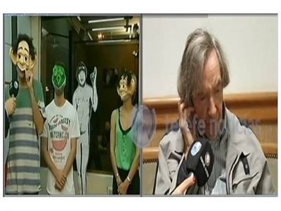 Cruce entre Carlitos Bal� y los realizadores del graffiti