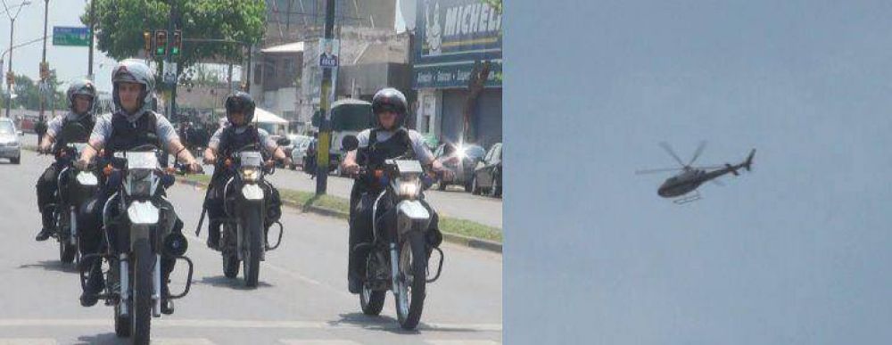 Por tierra y por aire: la Polic�a reforzar� patrullajes en barrios