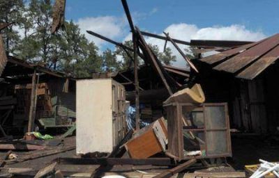 Asistencia y solidaridad para afectados por la lluvia 