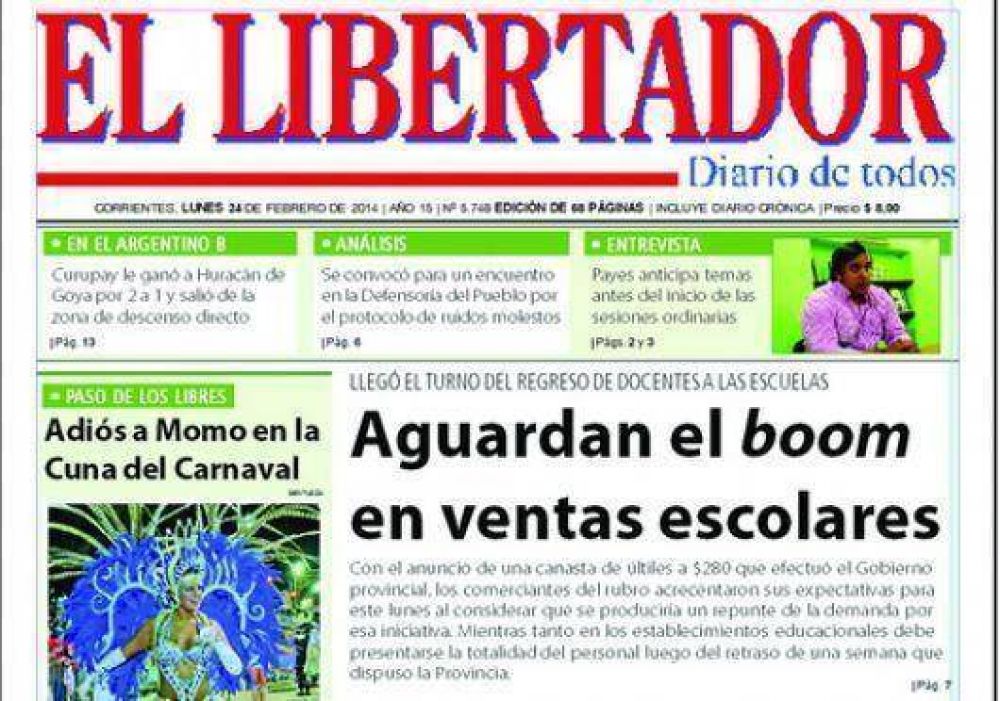 Fuerte demanda de la canasta escolar oficial
